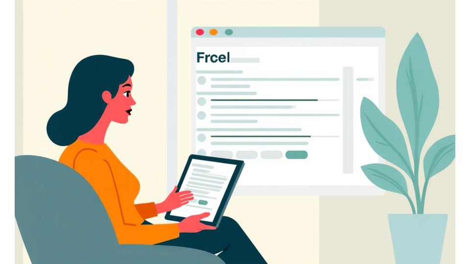Illustration of a person interacting with a user interface showing privacy settings and control options, emphasizing user empowerment.